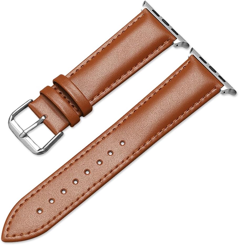 Thumbnail 1 de SZYXMY Leather Apple Watch Strap 49mm