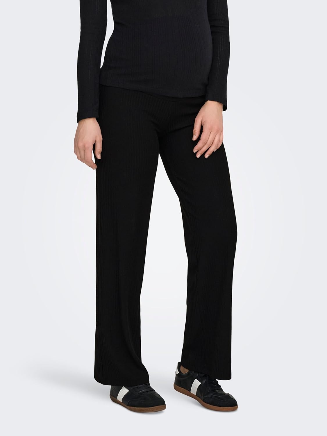 Thumbnail 1 de ONLY Wide Pant Olmemma JRS Noos Pantalon Large pour Femme – pantalon de maternité confortable
