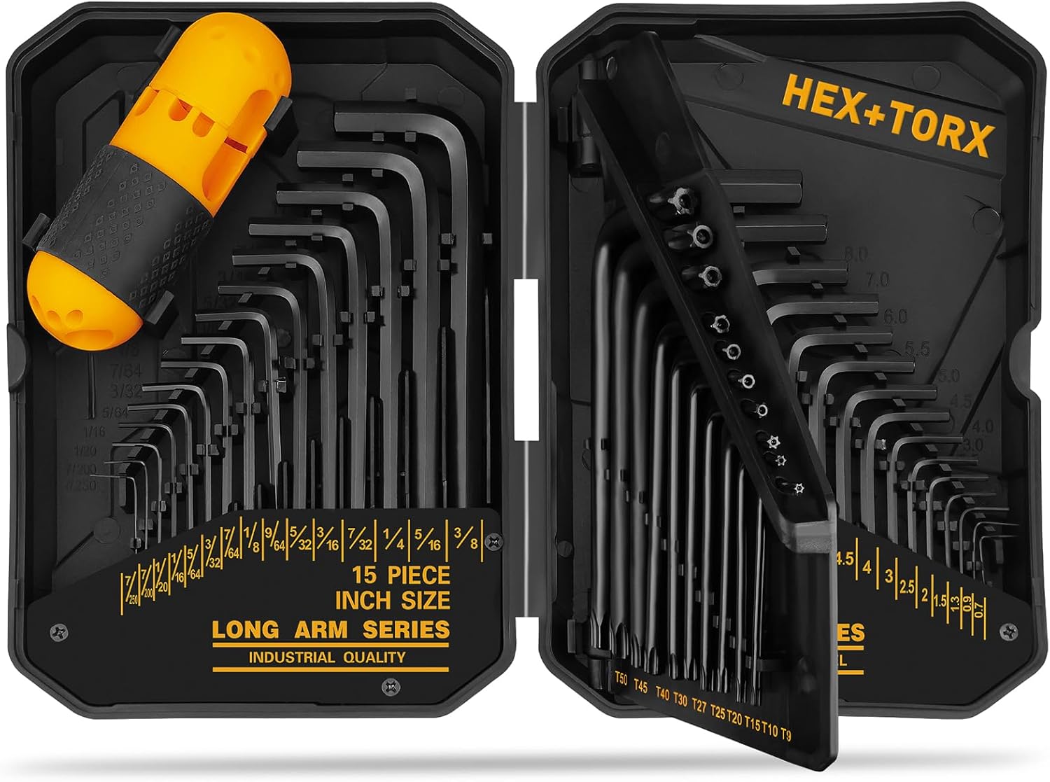 Detalle de ELEAD 70084 41-Piece Hex Key and Torx Set with Torque Handle