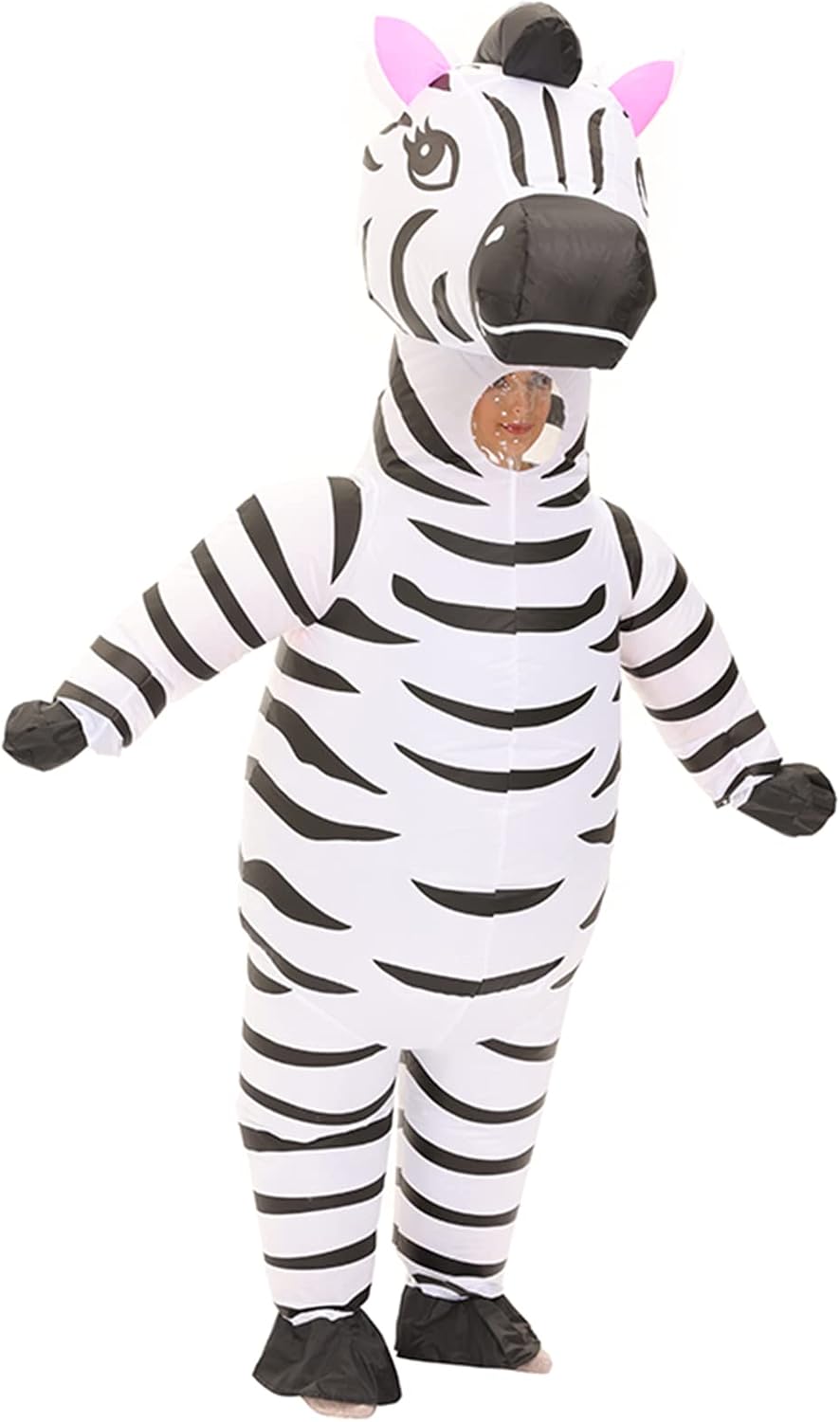 Thumbnail 2 de Arokibui Funny Inflatable Zebra Costume – Blow Up Outfit for Parties and Festivals