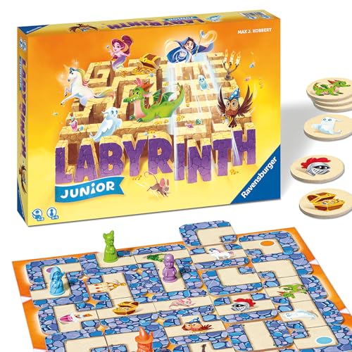 Detalle de Ravensburger Junior Labyrinth – Brettspiel ab 4 Jahre