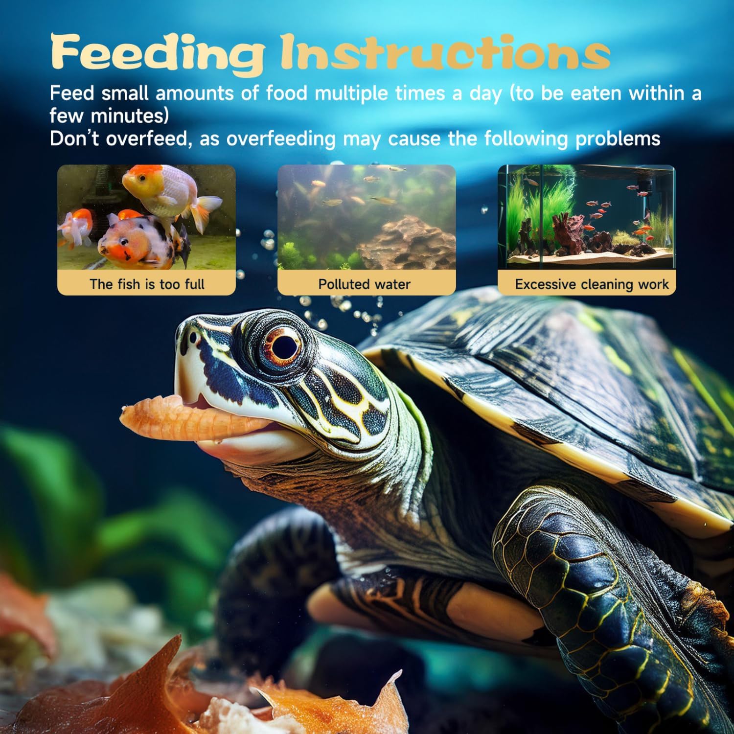 Thumbnail 4 de Nobleza Cibo per Tartarughe a Base di Gamberi di Fiume naturali (160g / 1500ML)