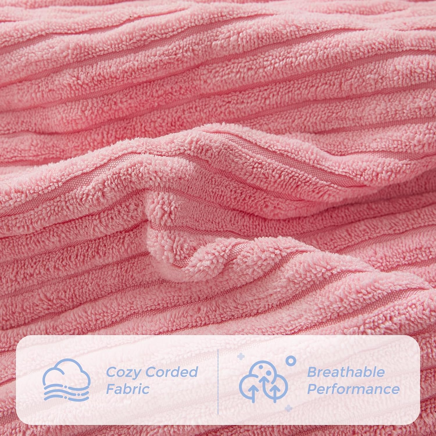 Detalle de MAXYOYO K06-Series Kids’ Convertible Bean Bag Chair, Pale Pink