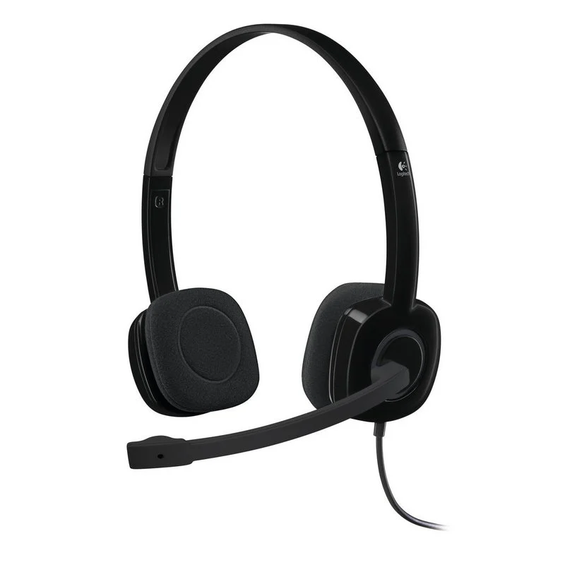 Detalle de Logitech H151 auriculares con micrófono