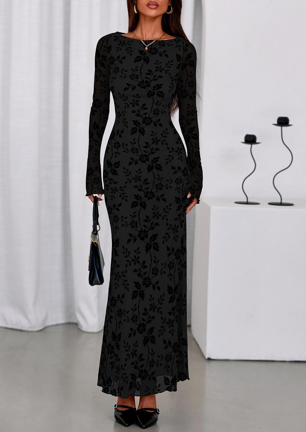 Thumbnail 6 de PRETTYGARDEN 2026 Floral Maxi Dress