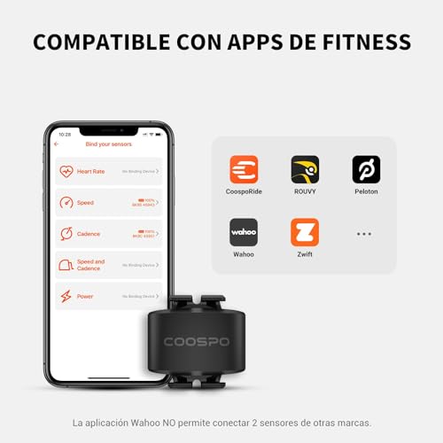 Thumbnail 5 de COOSPO BK9C Sensore cadenza e velocità per bici IP67