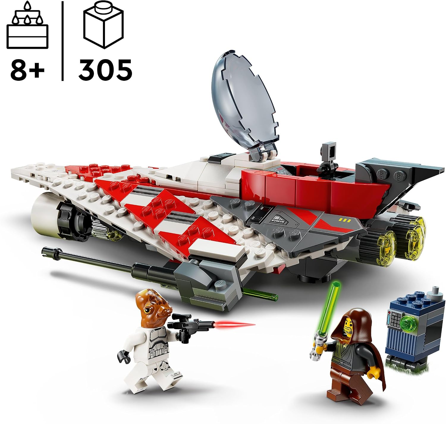 Detalle 2 de LEGO 75388 Jedi Bob’s Starfighter 8+
