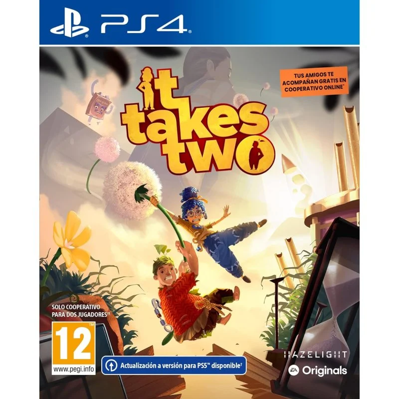 Detalle de It Takes Two (PS4) – aventura cooperativa de Hazelight, con Pase de amigo incluido