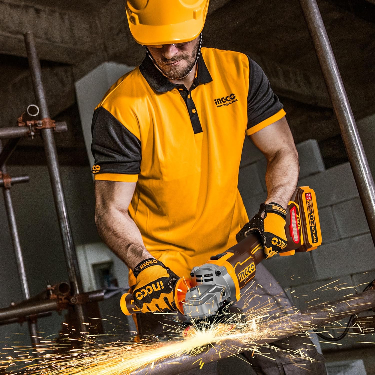 Thumbnail 1 de INGCO CAGLI2212533E 125mm Angle Grinder 🔧