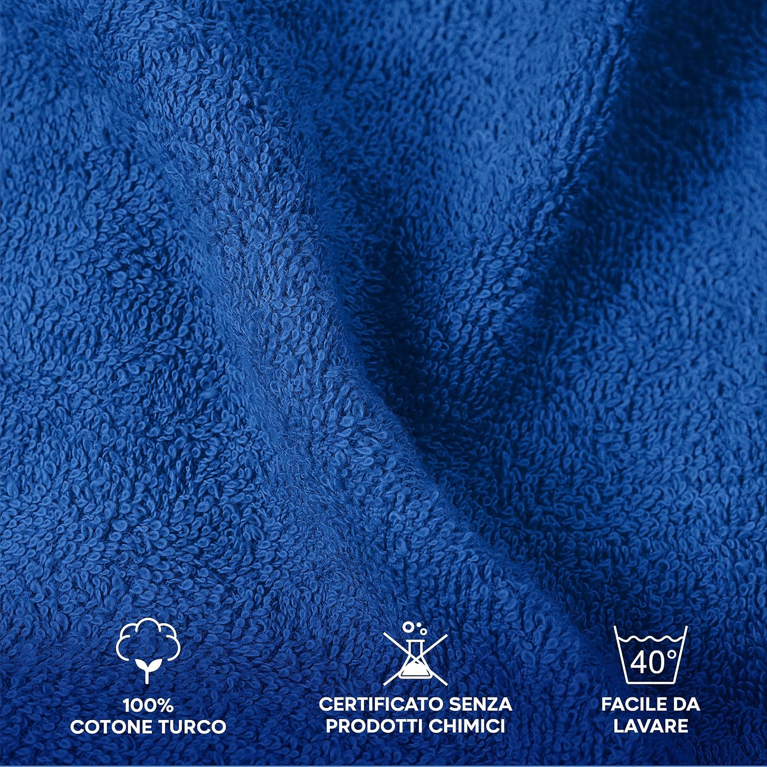 Detalle 2 de Twinzen Accappatoio Bambino 100% Cotone