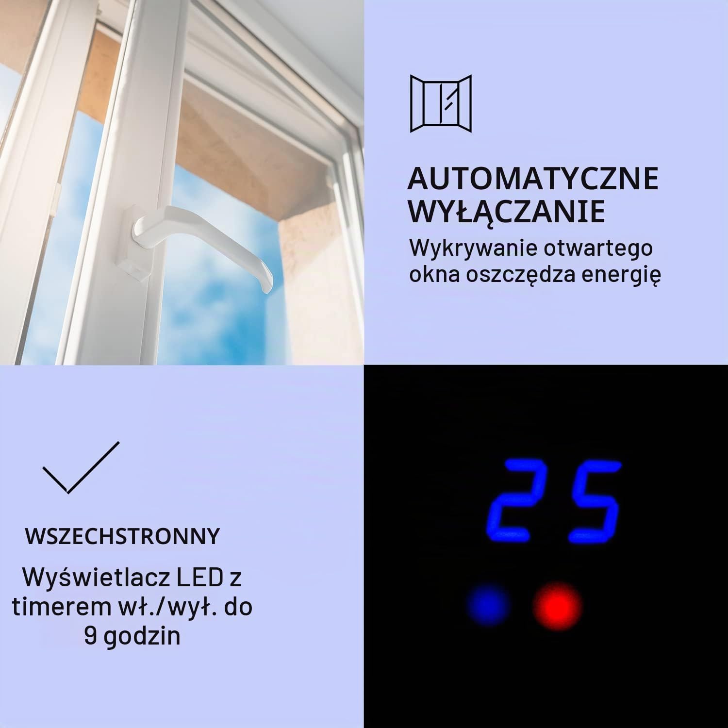 Detalle de Klarstein Light & Fire 1 Smart ACO7-Studio L&F 1 W – kominek elektryczny LED