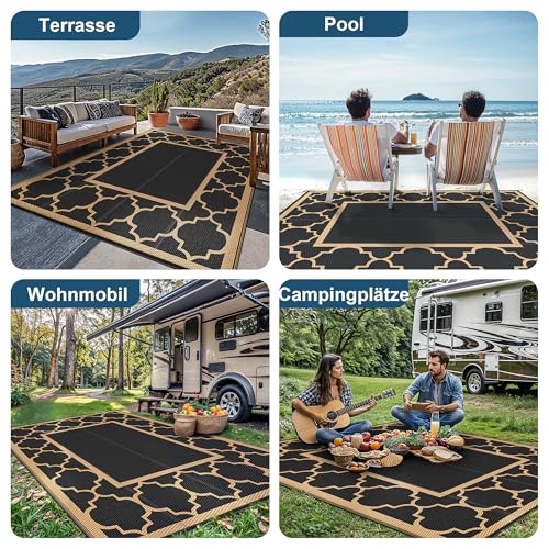 Thumbnail 5 de GENIMO Alfombra Exterior Terraza Reversible 275x365 cm