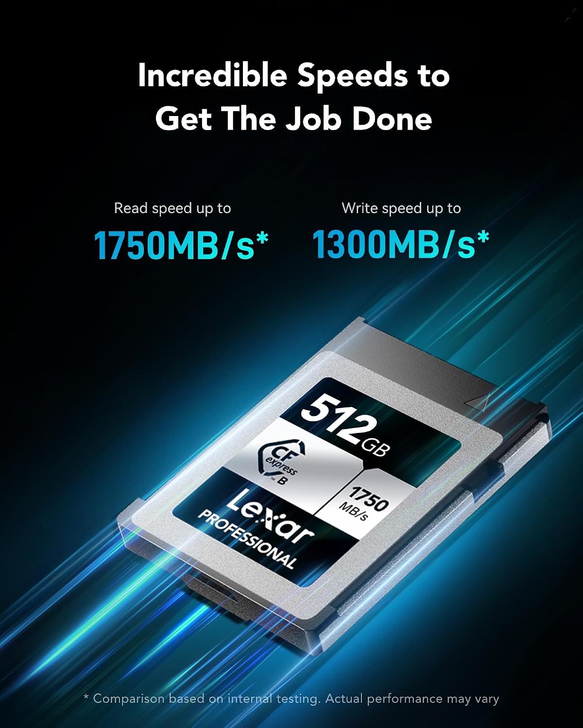Detalle de Lexar Professional SILVER Series LCXEXSL512G-RNENG – karta CFexpress Type B 512 GB