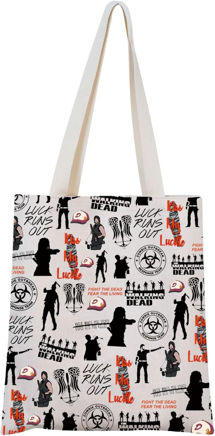 Detalle de W-alking Dead Cosmetic Bag Zombie-themed makeup pouch