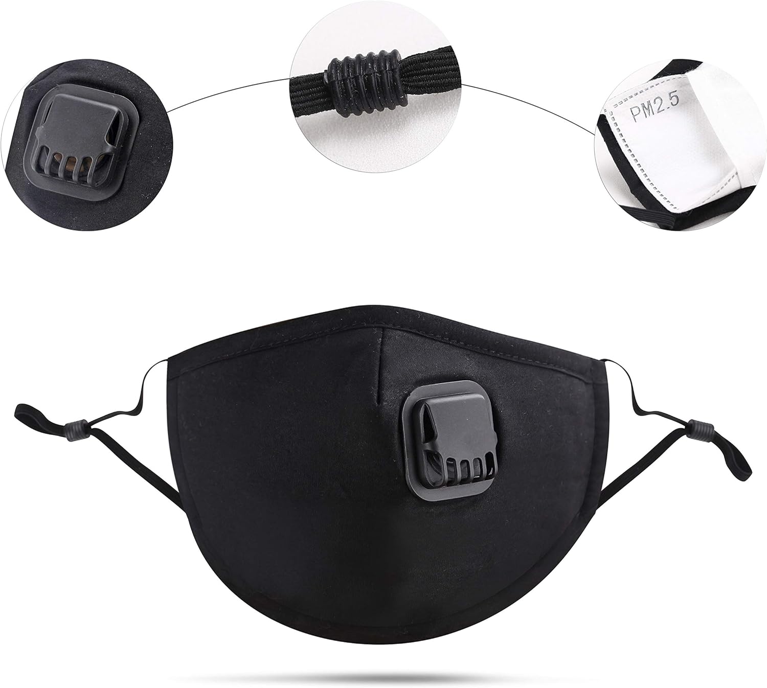 Detalle 2 de DualVertex face mask with 9 layers