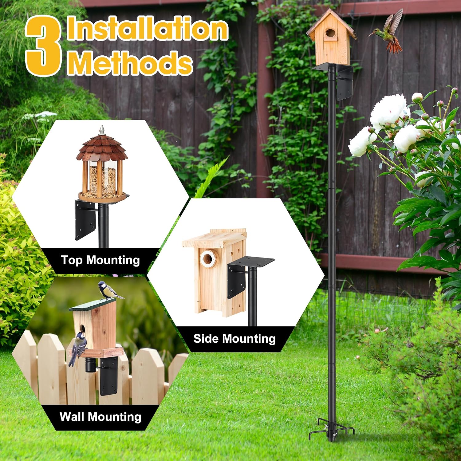 Detalle de Bird Feeder Pole 72 Inch