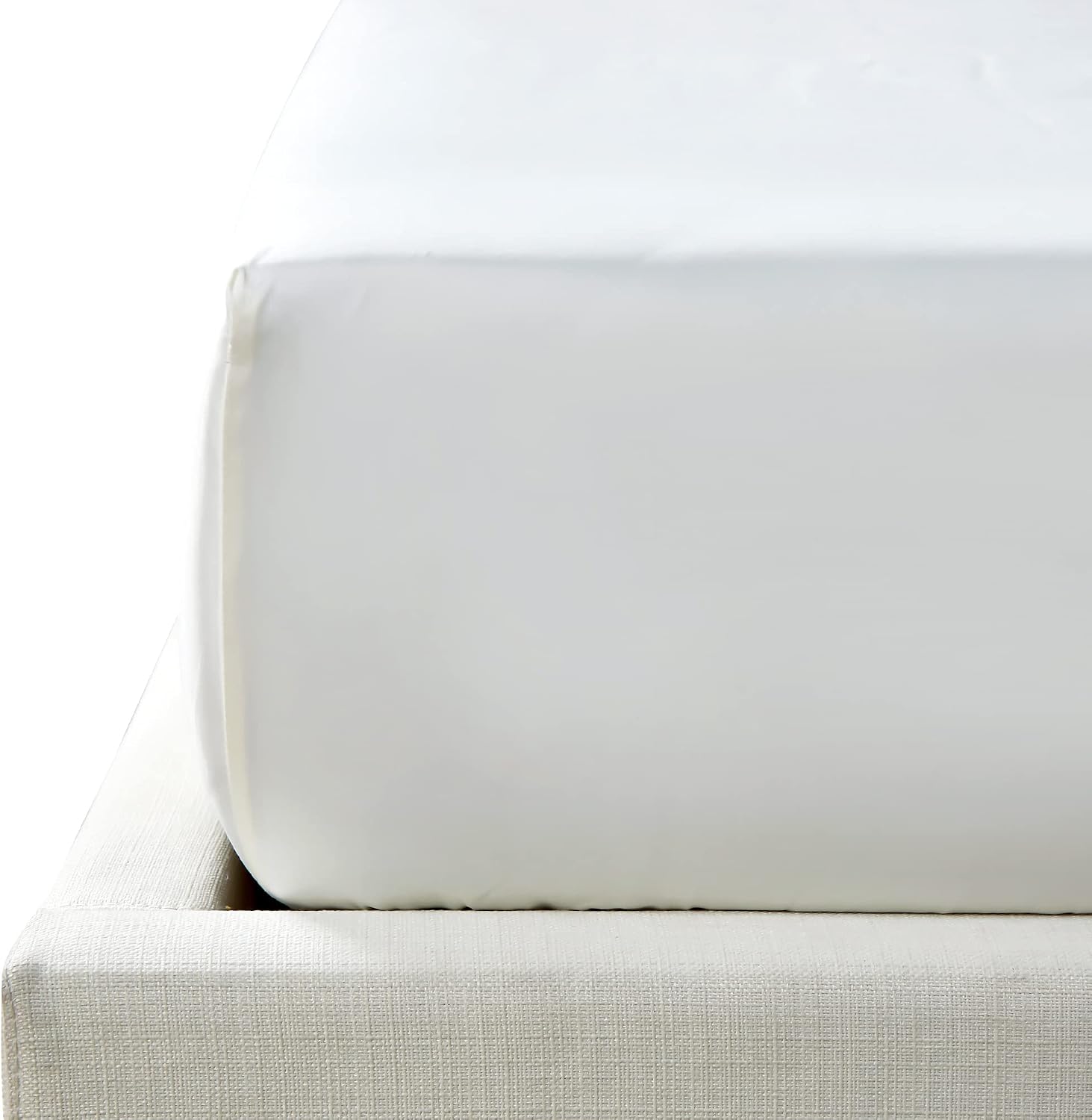 Detalle de NTBAY 500 Egyptian cotton fitted sheet