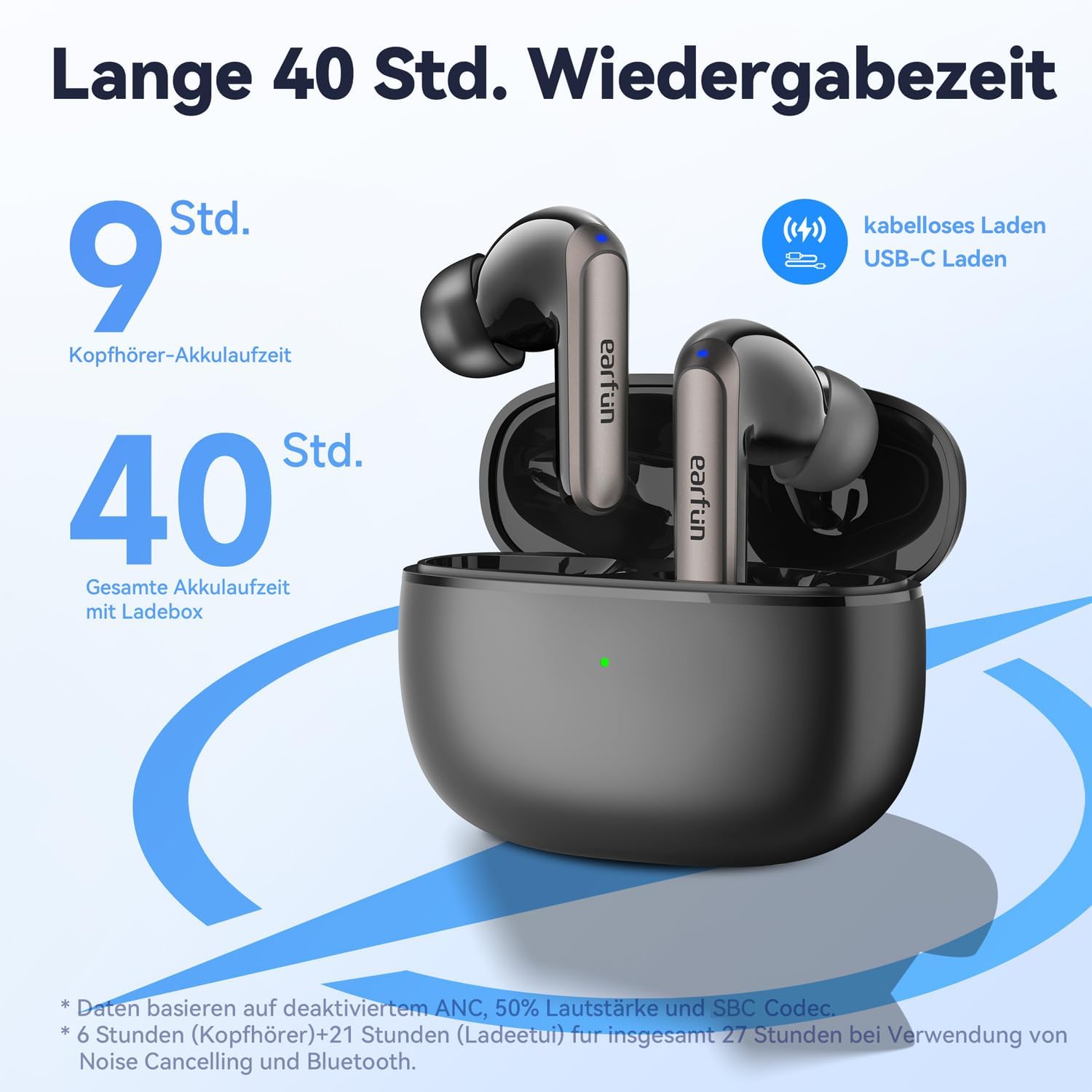 Thumbnail 4 de EarFun Air 2 NC Bluetooth Kopfhörer