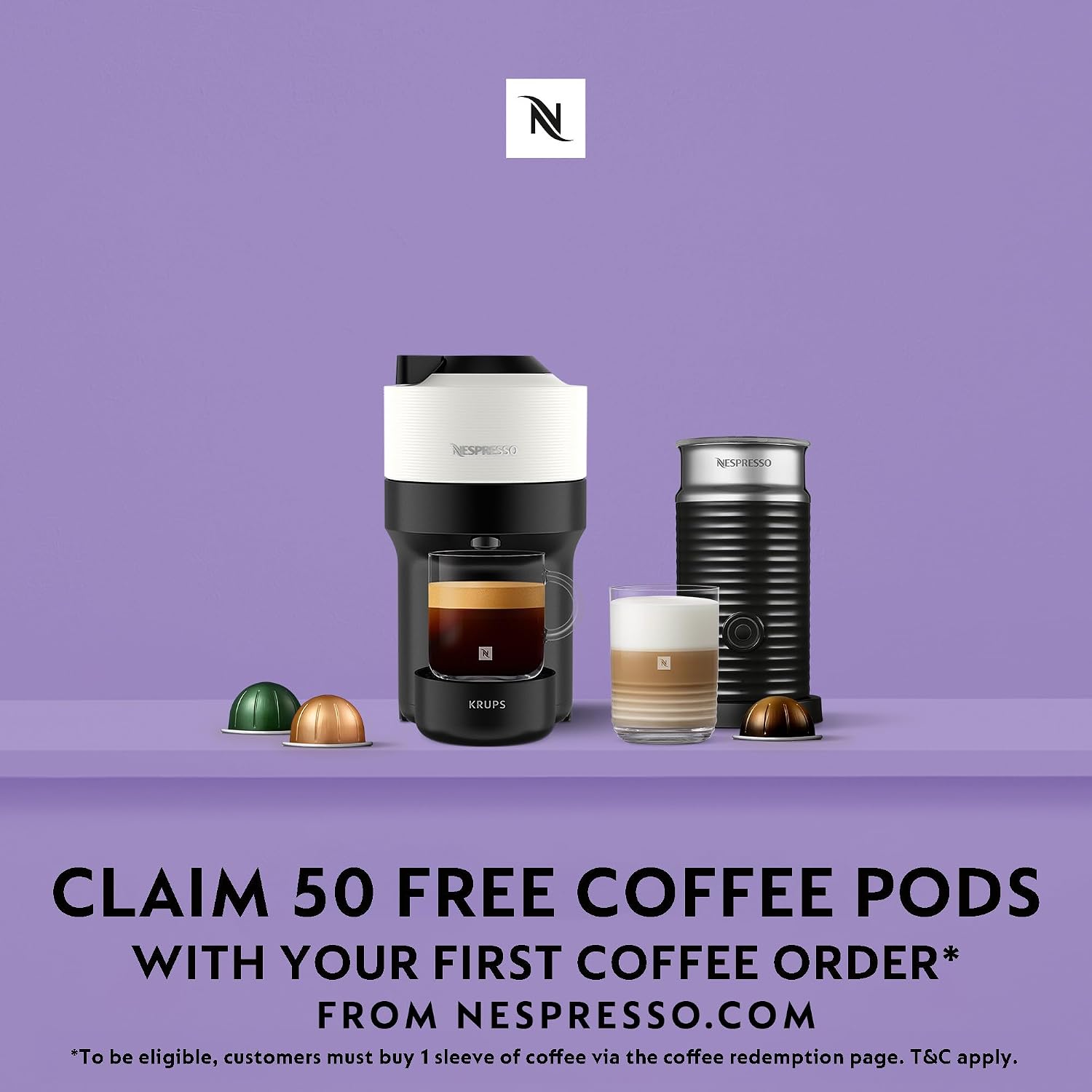 Detalle 2 de Nespresso Vertuo Pop by Krups 230ml