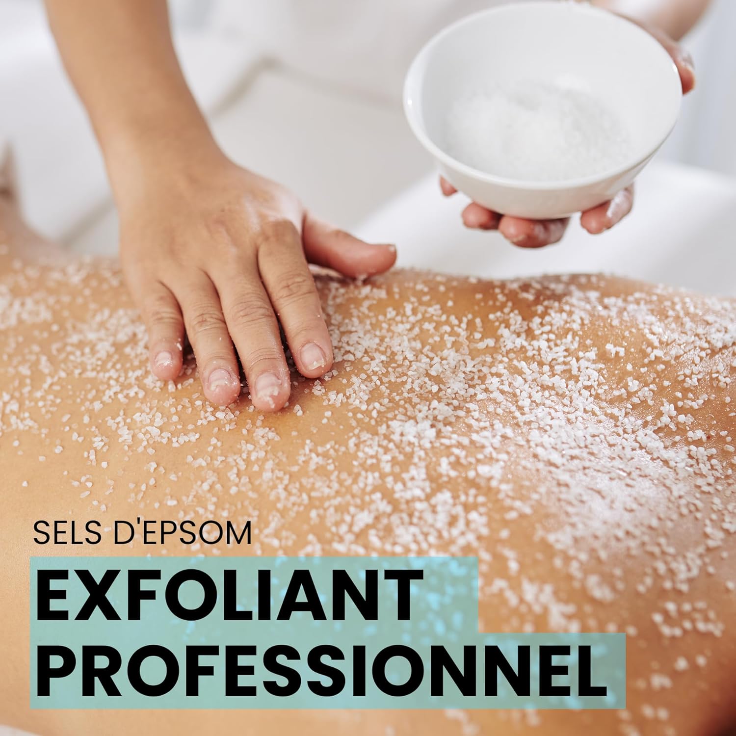 Thumbnail 4 de bleu & marine Bretania Magnésium Organique, Sel d’Epsom pour bain et pieds (500 g) – détox, récupération et relaxation
