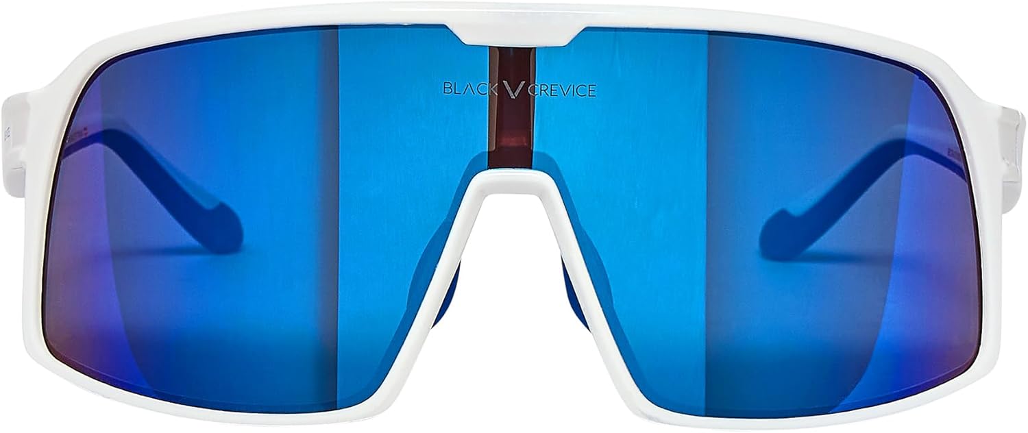 Detalle 2 de Black Crevice Occhiali sportivi neri: versatilità, comfort e protezione per tutte le attività all’aperto