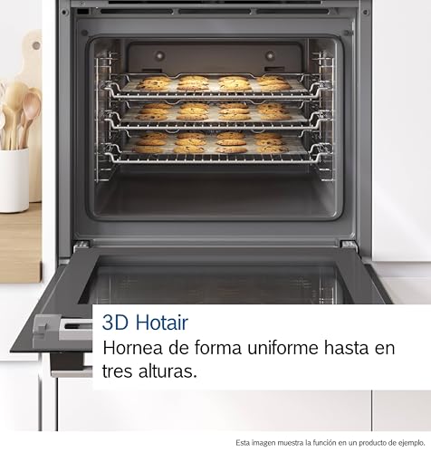 Thumbnail 7 de Bosch Serie 4 Horno multifunción 60 cm HBA514ES3 con 3D Hotair y asistente de limpieza