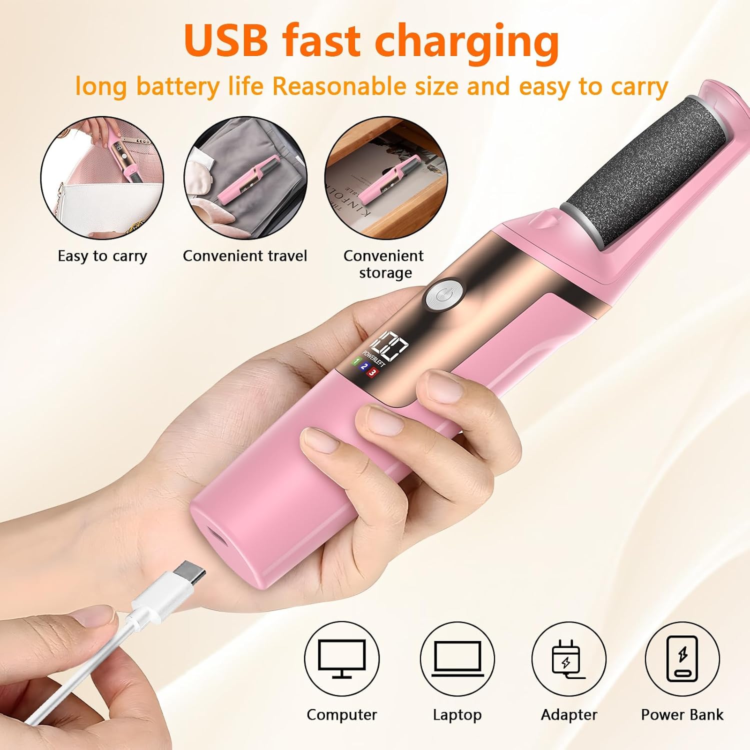 Thumbnail 5 de PKBD Electric Foot File callus remover