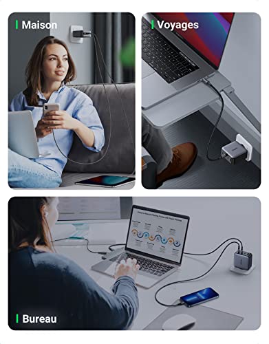Thumbnail 7 de UGREEN Nexode 100W Chargeur USB-C Rapide 4 Ports GaN II