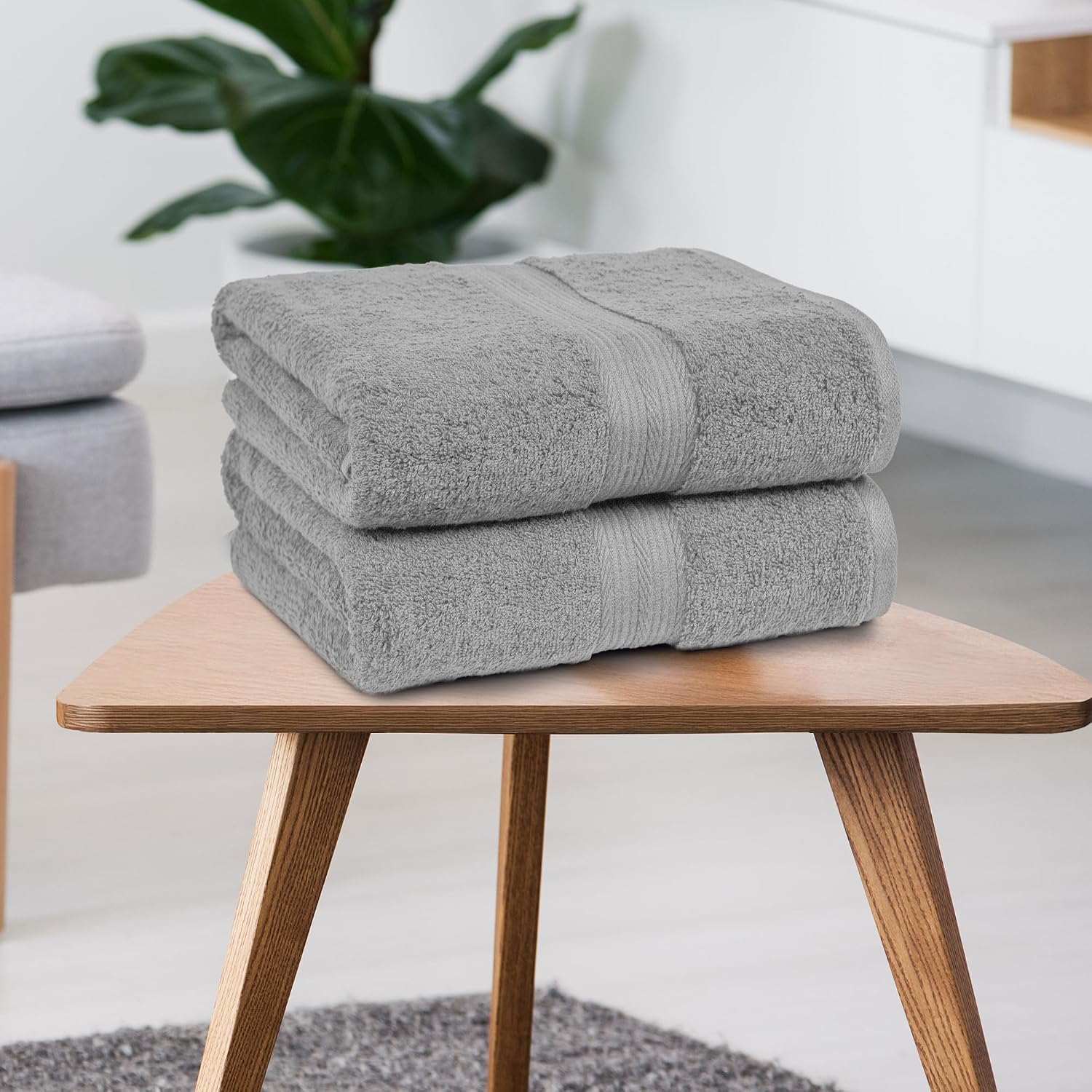 Thumbnail 6 de Amazon Basics Badetücher 70×140 cm, 2er-Pack