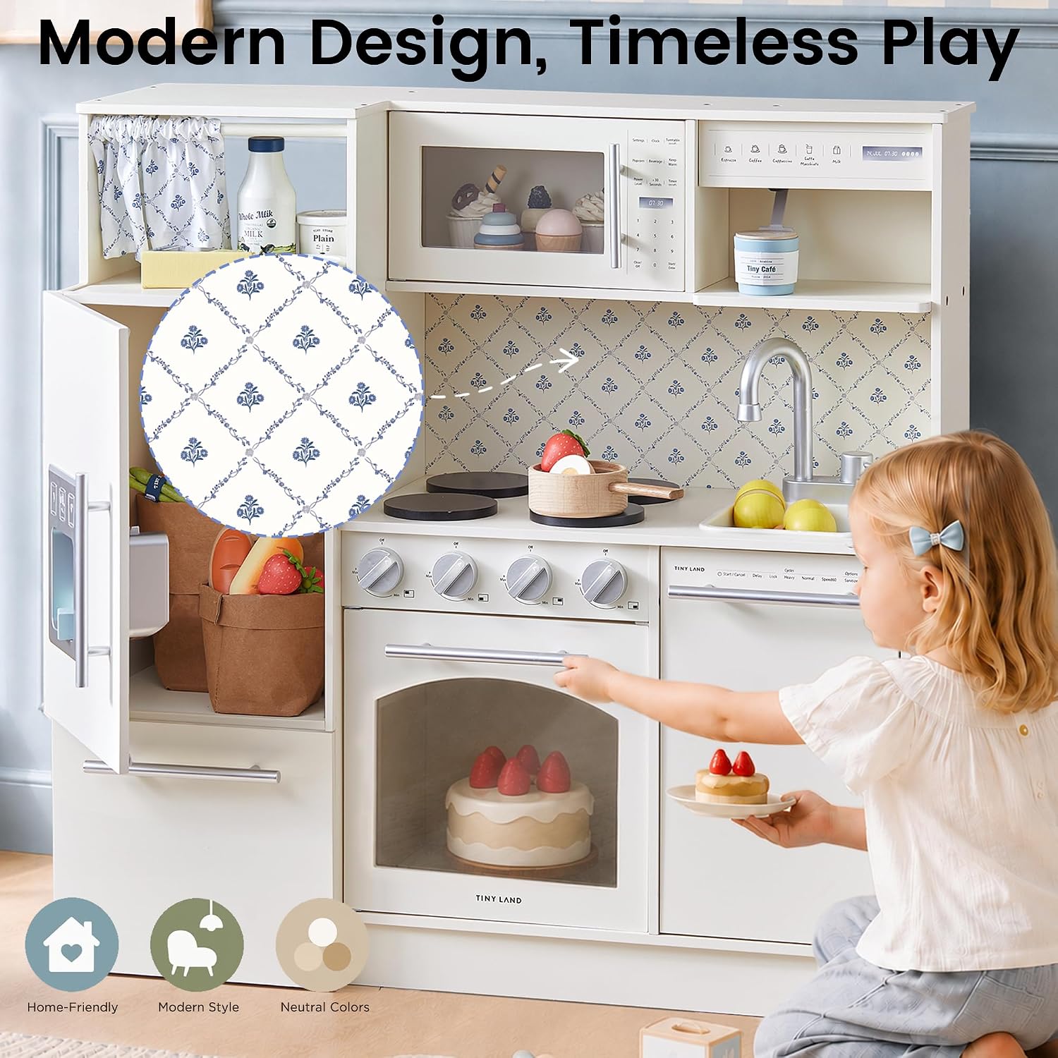 Thumbnail 5 de Tiny Land Upgraded Play Kitchen for Kids