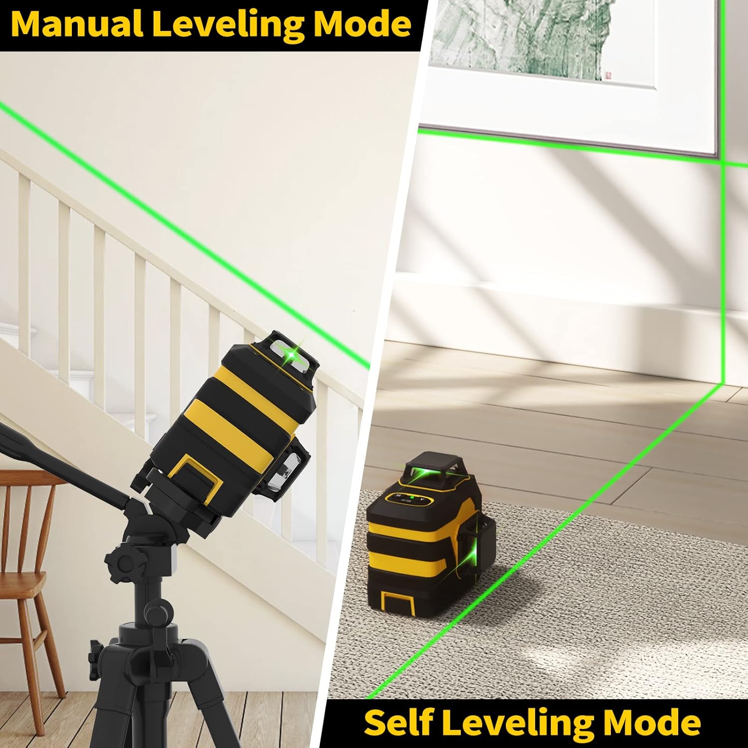 Thumbnail 5 de IKOVWUK Laser Level, 12 Green Lines
