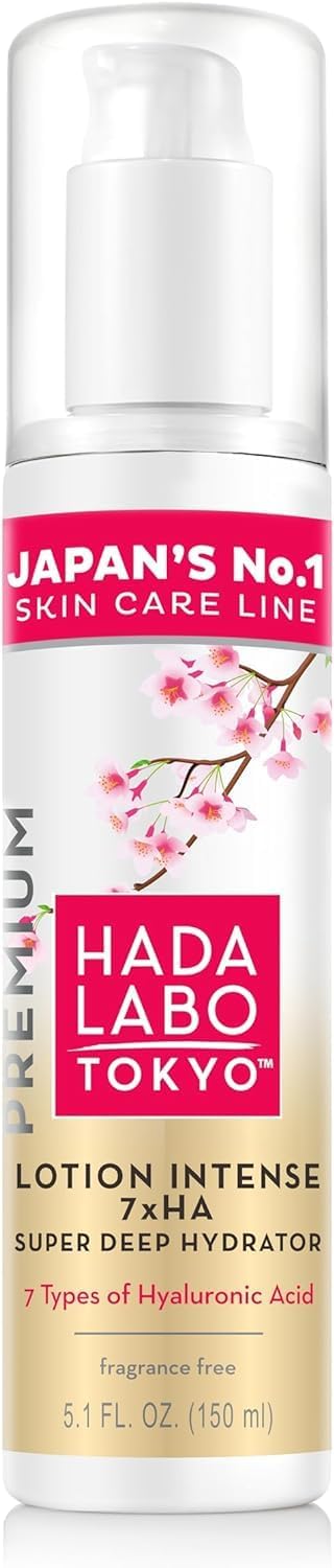 Detalle de Hada Labo Tokyo Lotion Intense, żelowy balsam do twarzy 150 ml z kwasem hialuronowym