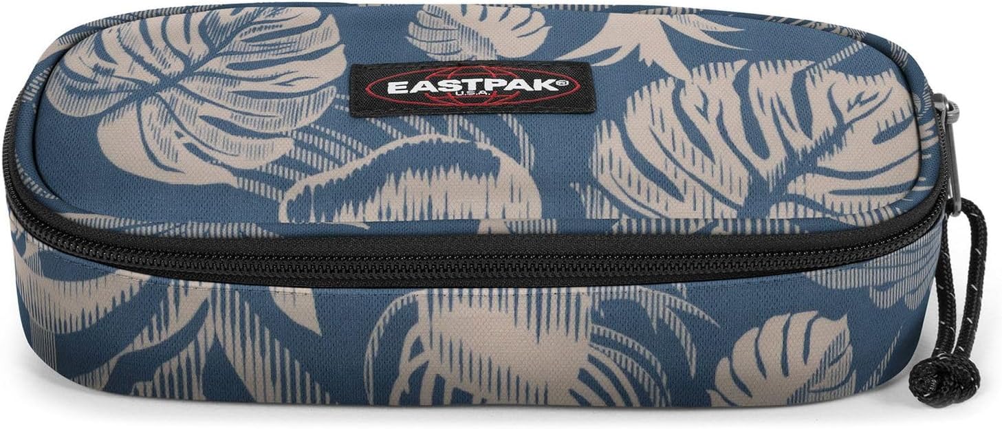 Detalle de Eastpak Oval Single étui à crayons — design tropical et protection anti-pluie