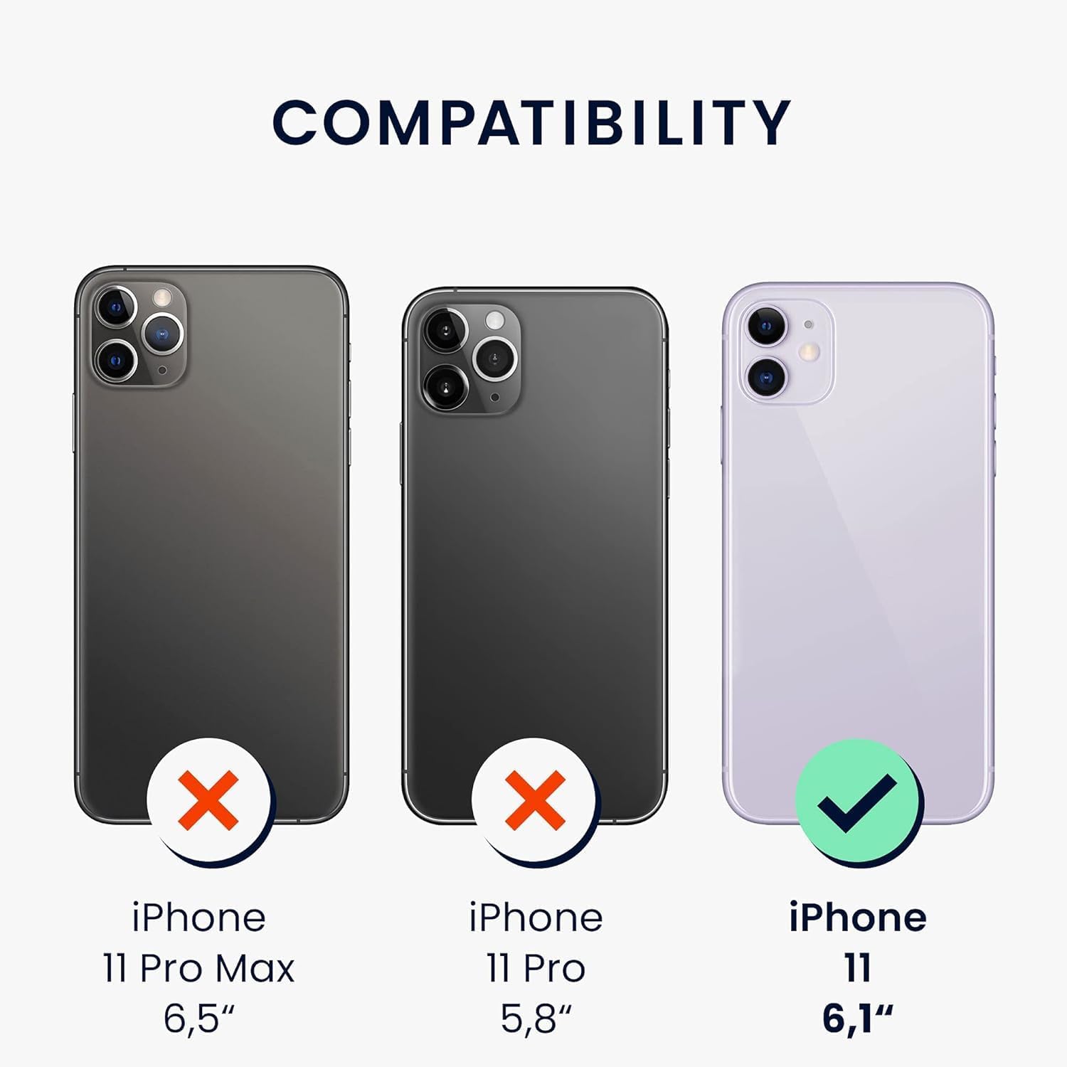 Thumbnail 4 de XTCASE Cover Magnetica per iPhone 11: protezione trasparente con supporto MagSafe