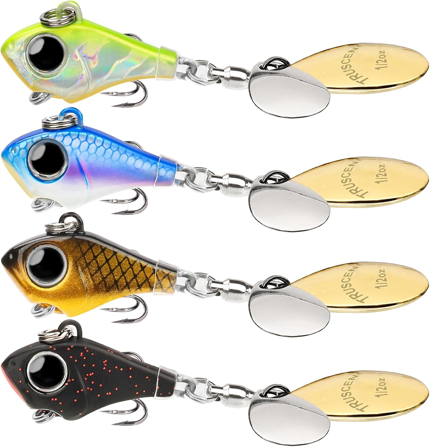 TRUSCEND Ultimativer Suchköder VIBE-Spinner 1 Stück 🎣