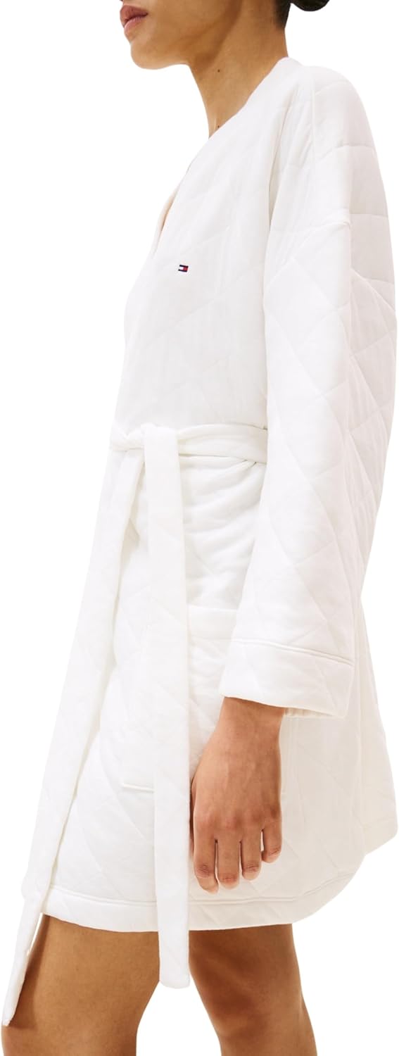 Detalle 2 de Tommy Hilfiger Gift Quilted Robe albornoz 60% algodón orgánico