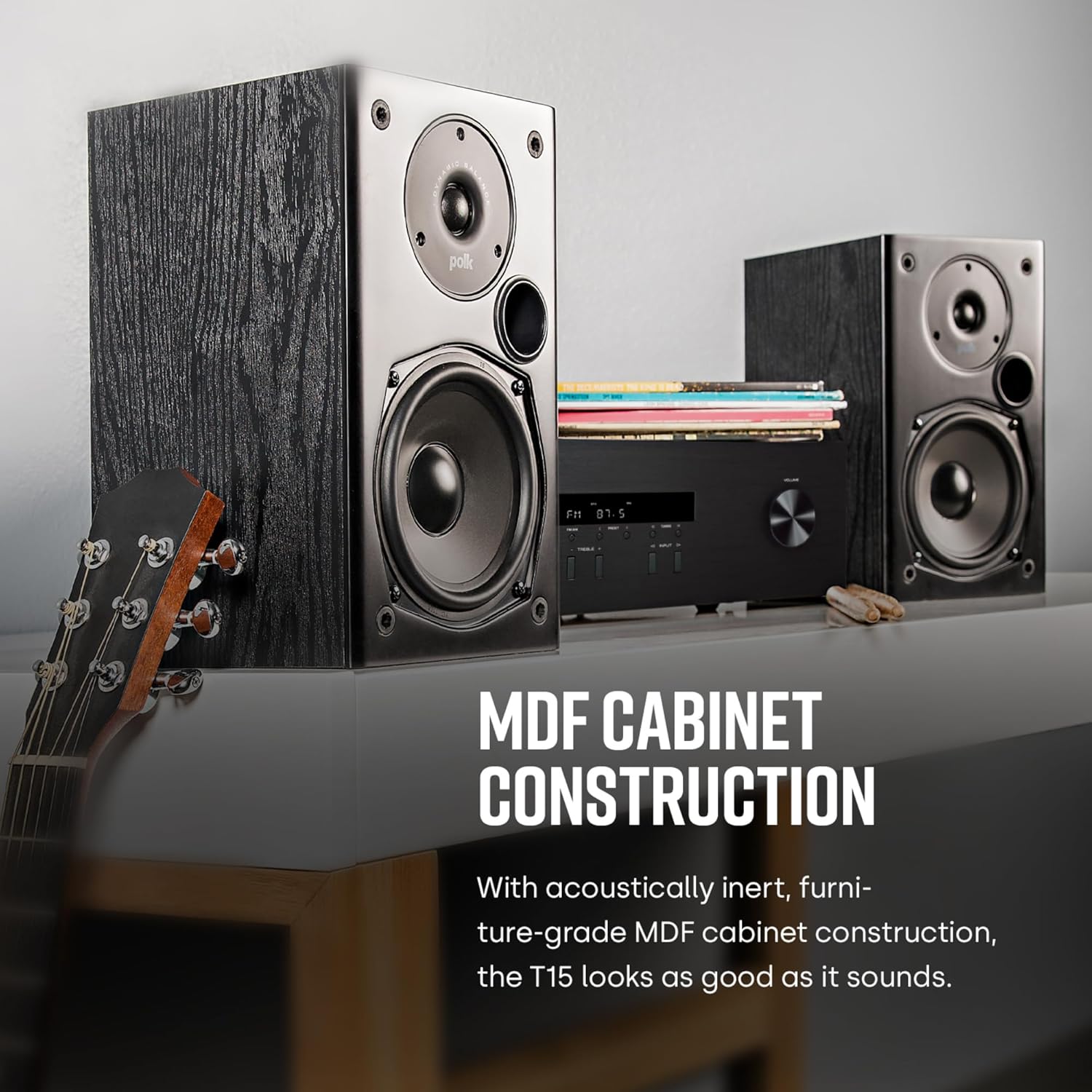 Thumbnail 2 de Polk Audio T15 5.25" Bookshelf Speakers
