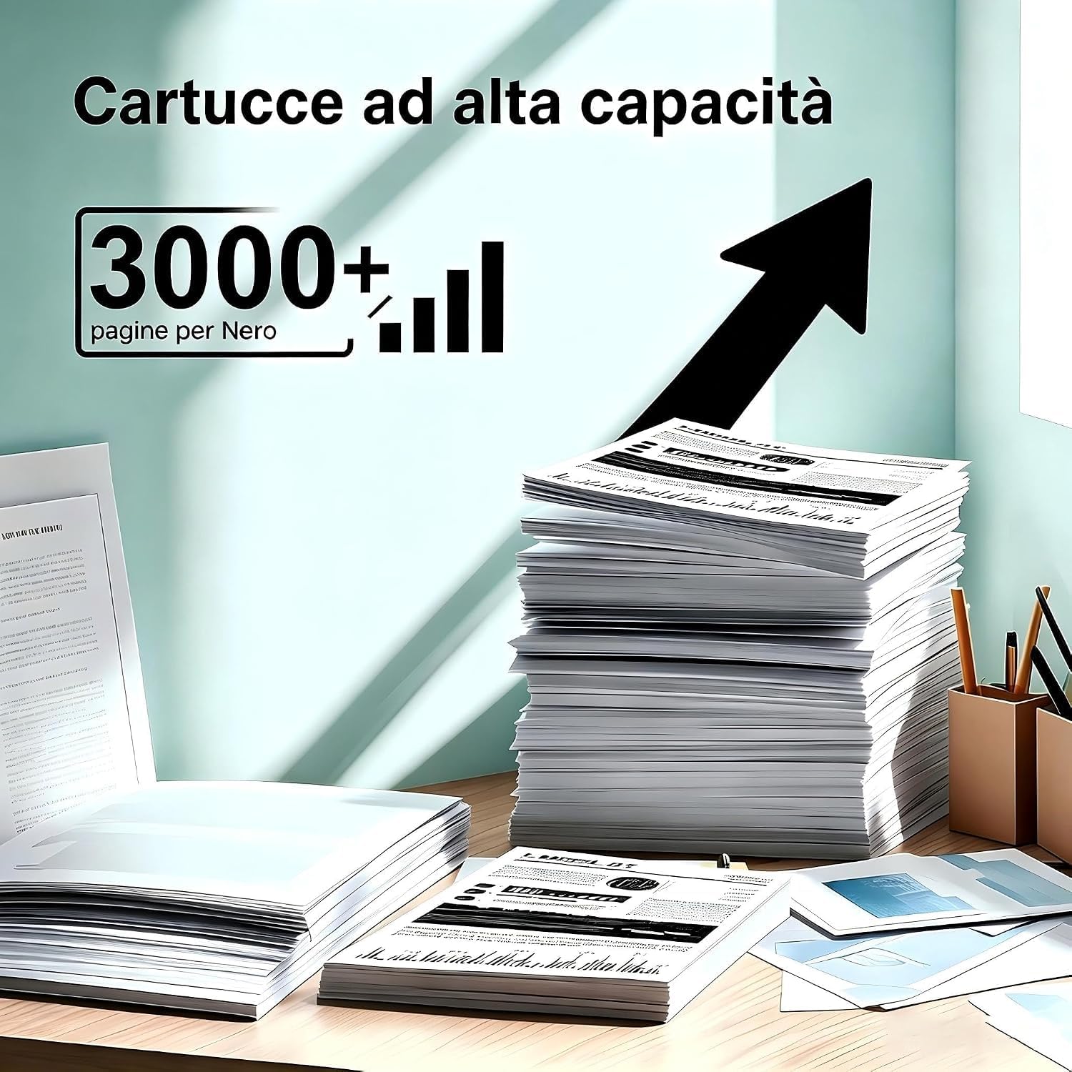 Detalle de LOFBLAT TN2510XL TN2510: Toner nero compatibile per Brother (HL/MFC/DCP) Tn2510XL