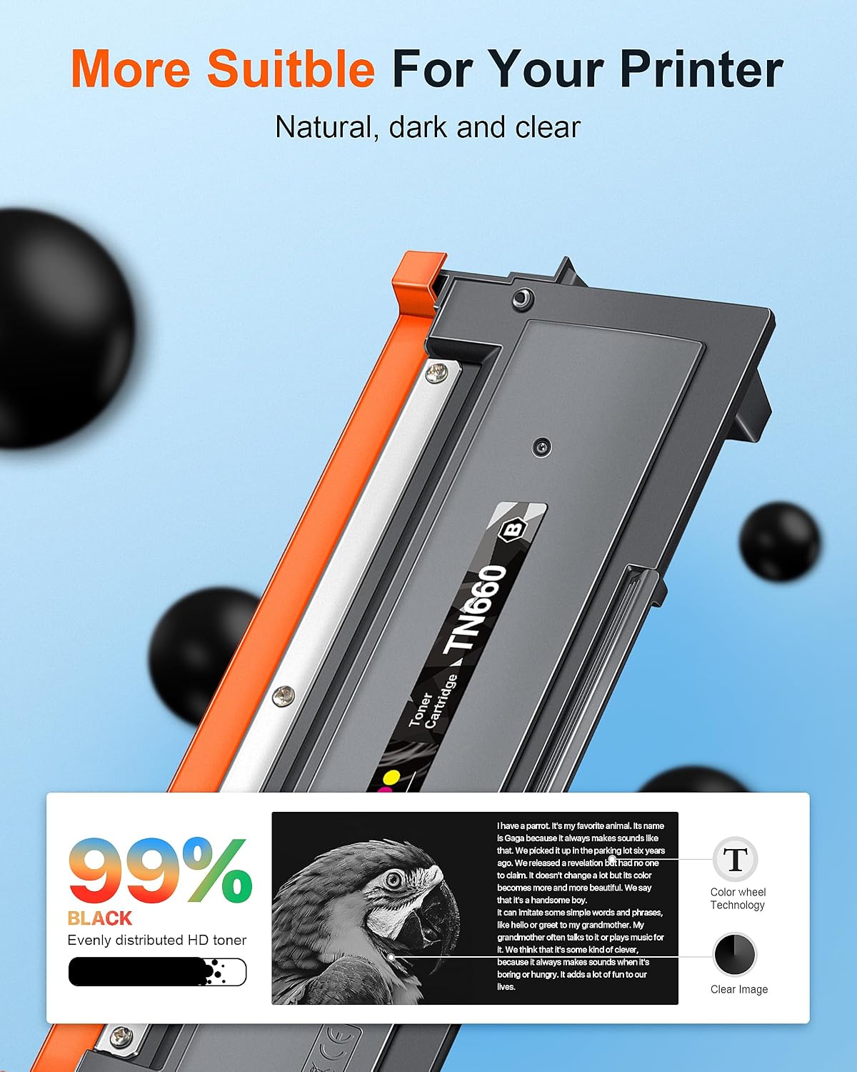Detalle 2 de E-Z Ink Pro TN660/TN630 Compatible Black Toner Cartridges, 4-Pack