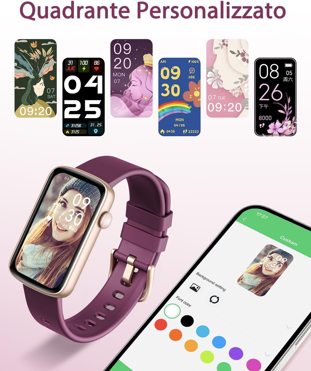 Thumbnail 3 de SHANG WING smartwatch donna smartwatch cardio