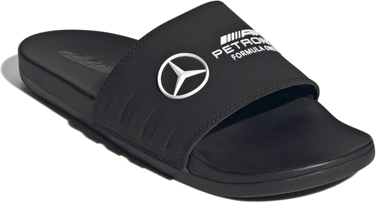 Detalle de Adidas Ciabatte Mercedes - AMG Petronas F1 adilette Comfort: stile e comfort per la casa