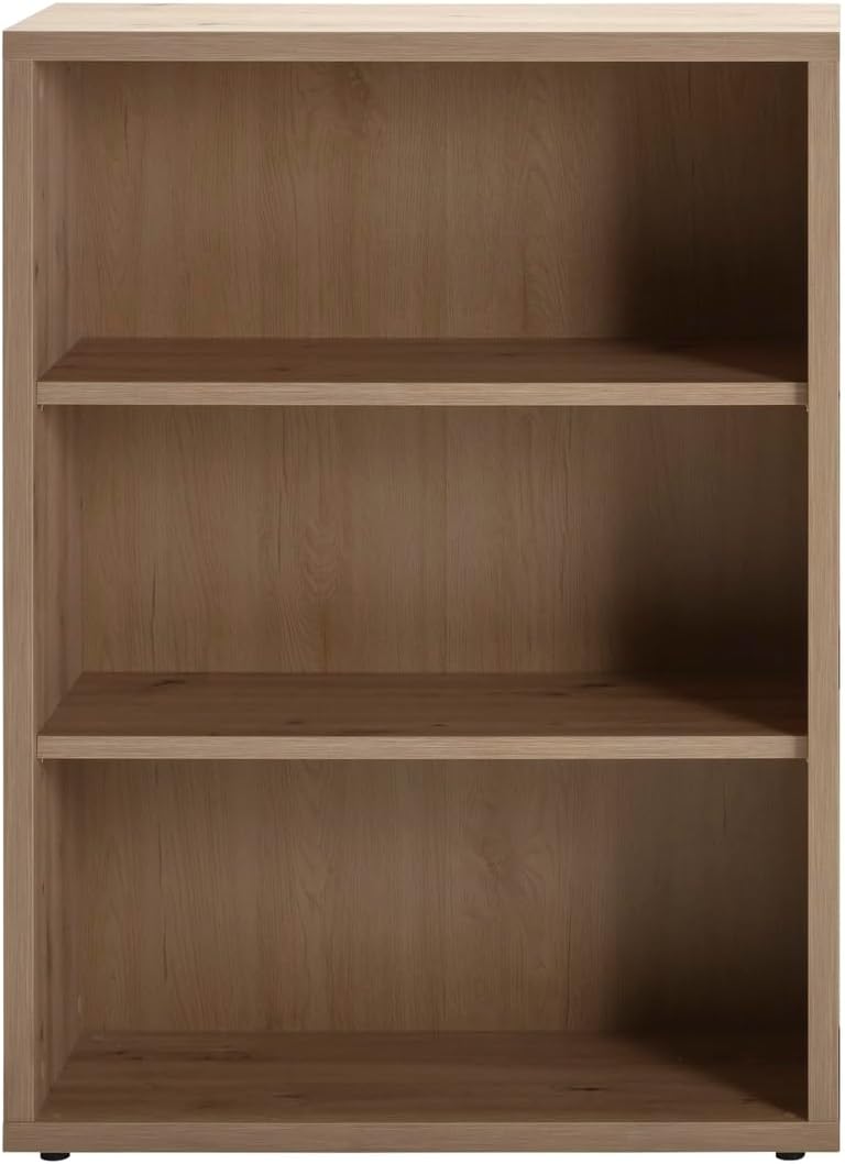 Detalle de Libreria Bassa DISEGNO di Composad — Rovere Mielato, 81,60 x 111,90 x 35,70 cm
