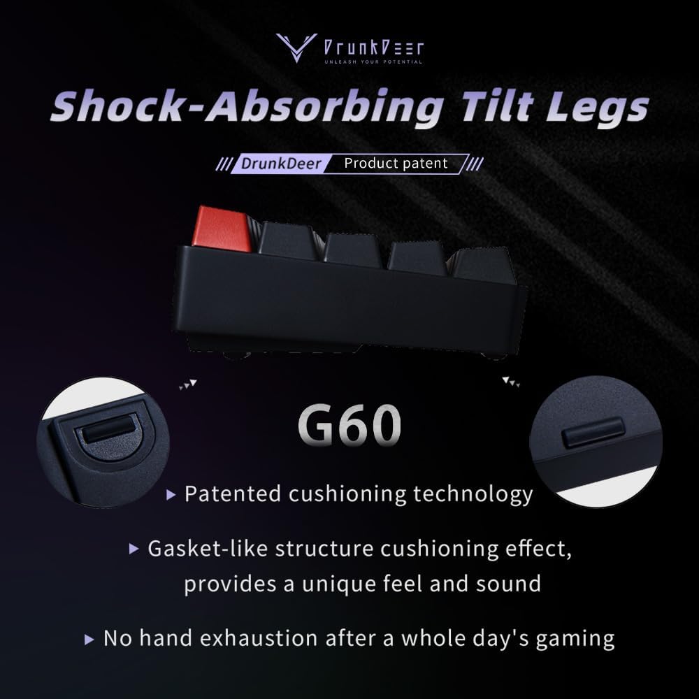 Thumbnail 4 de DrunkDeer G60 Rapid Trigger Tastatur