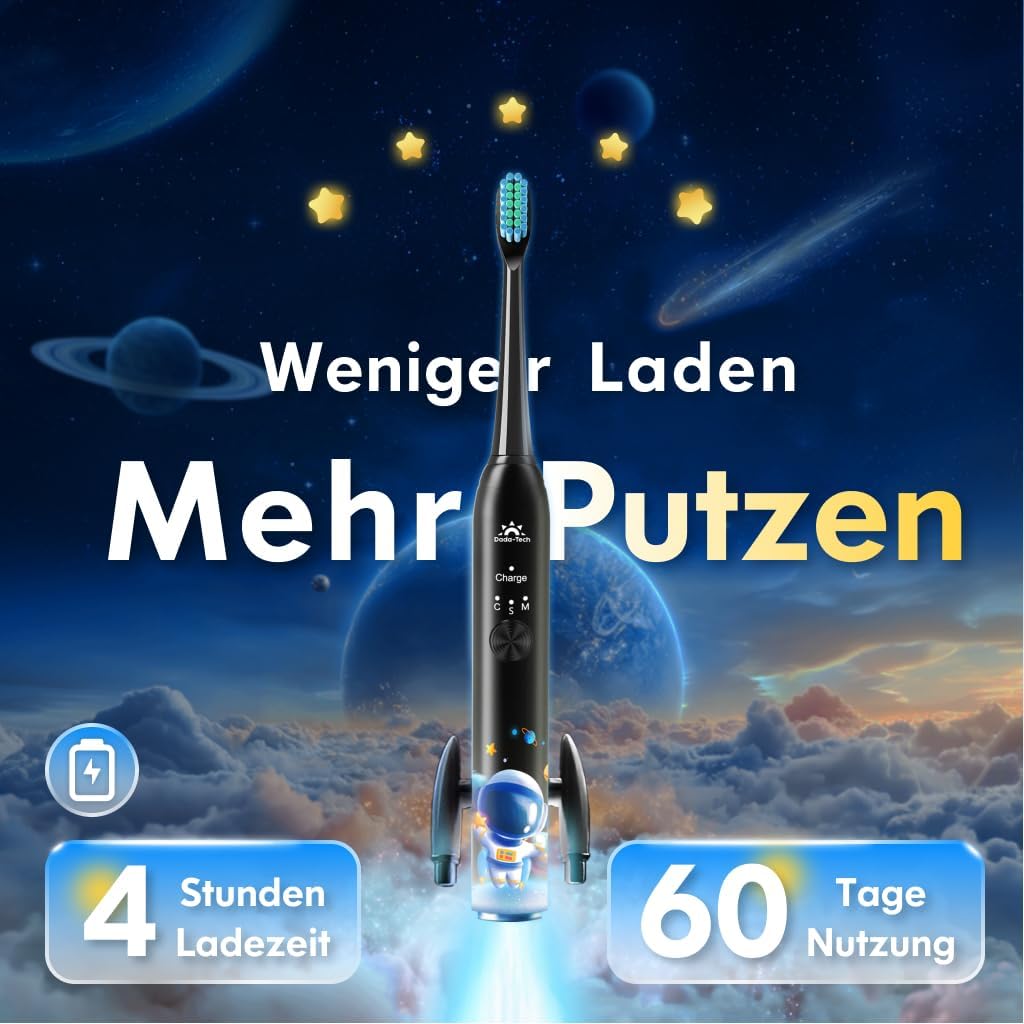Thumbnail 6 de Elektrische Zahnbürste Kinder 60 Tage Akku 🪥