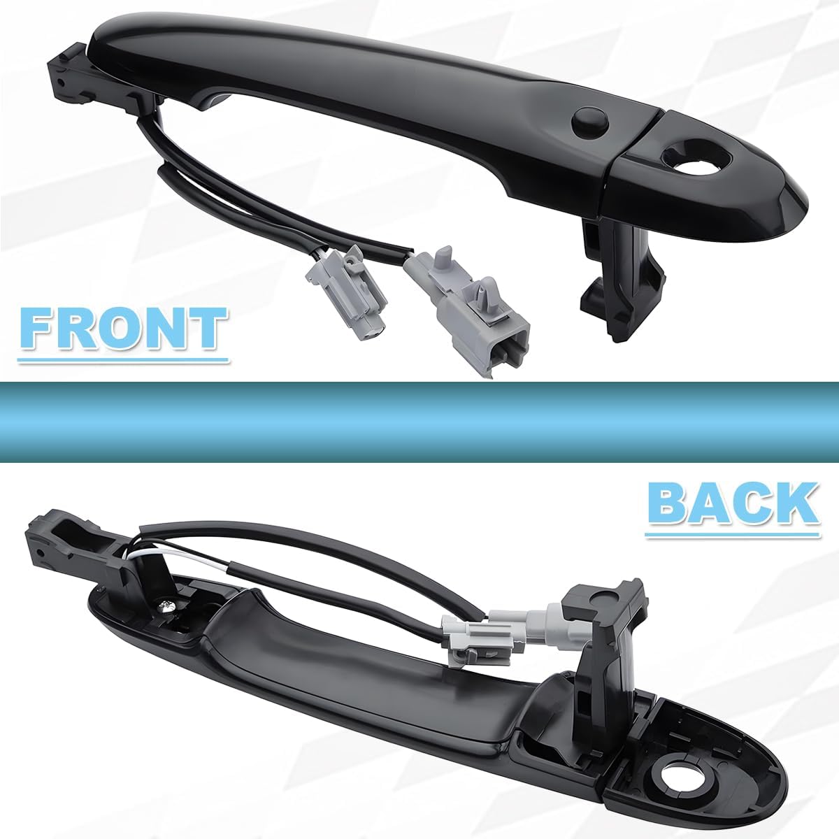 Detalle de ZAMDOE 80640-3WC2A Front Right Exterior Door Handle for Nissan Juke F15 (2010–2022)