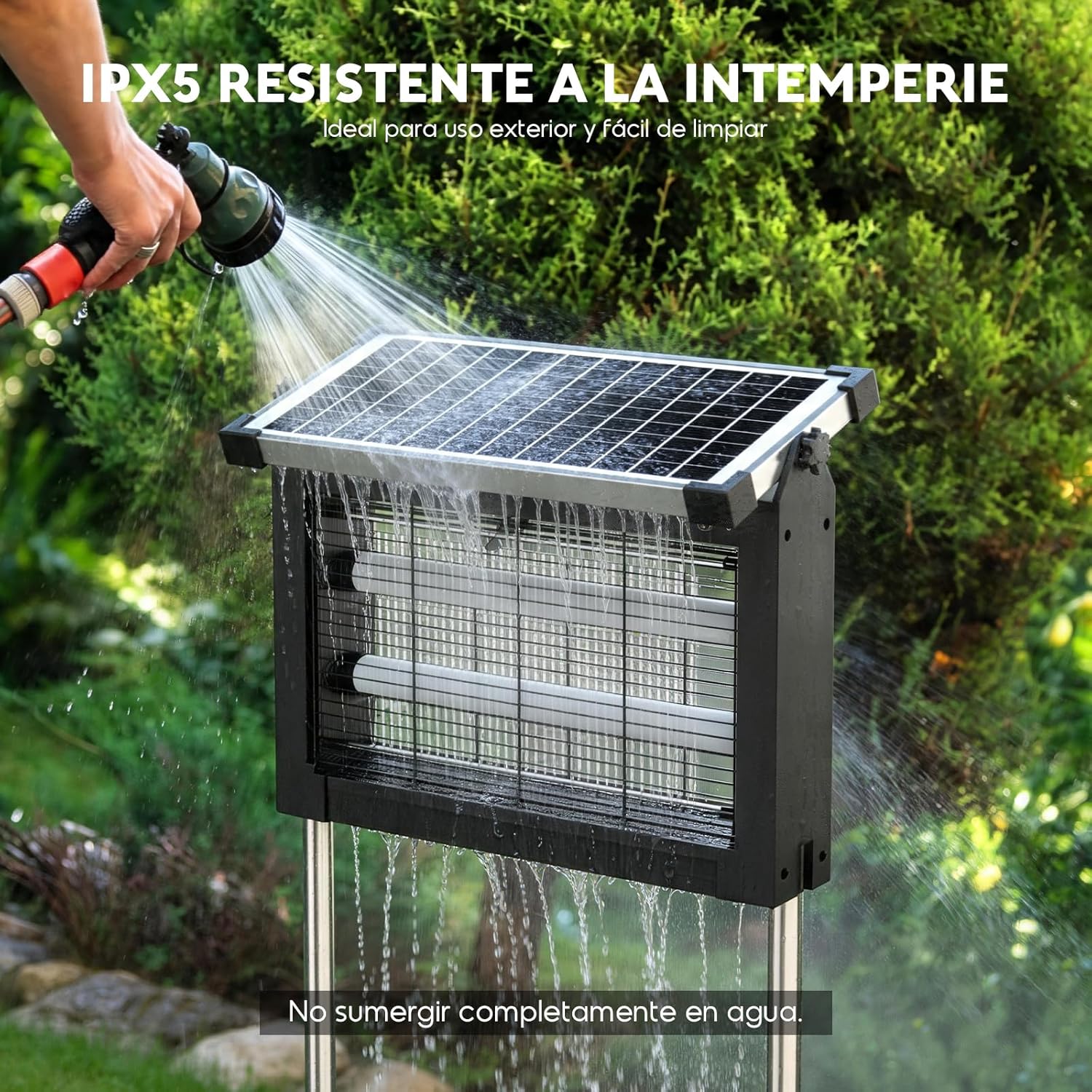 Thumbnail 6 de Lampada Antizanzare Solare Dnenellr: protezione pratica per giardino, terrazzo e campeggio