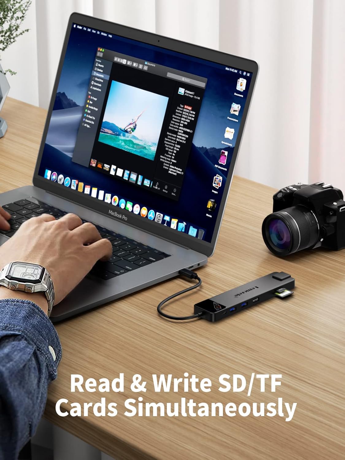 Thumbnail 6 de Lemorele 13‑in‑1 USB‑C docking station with 100W PD 💻