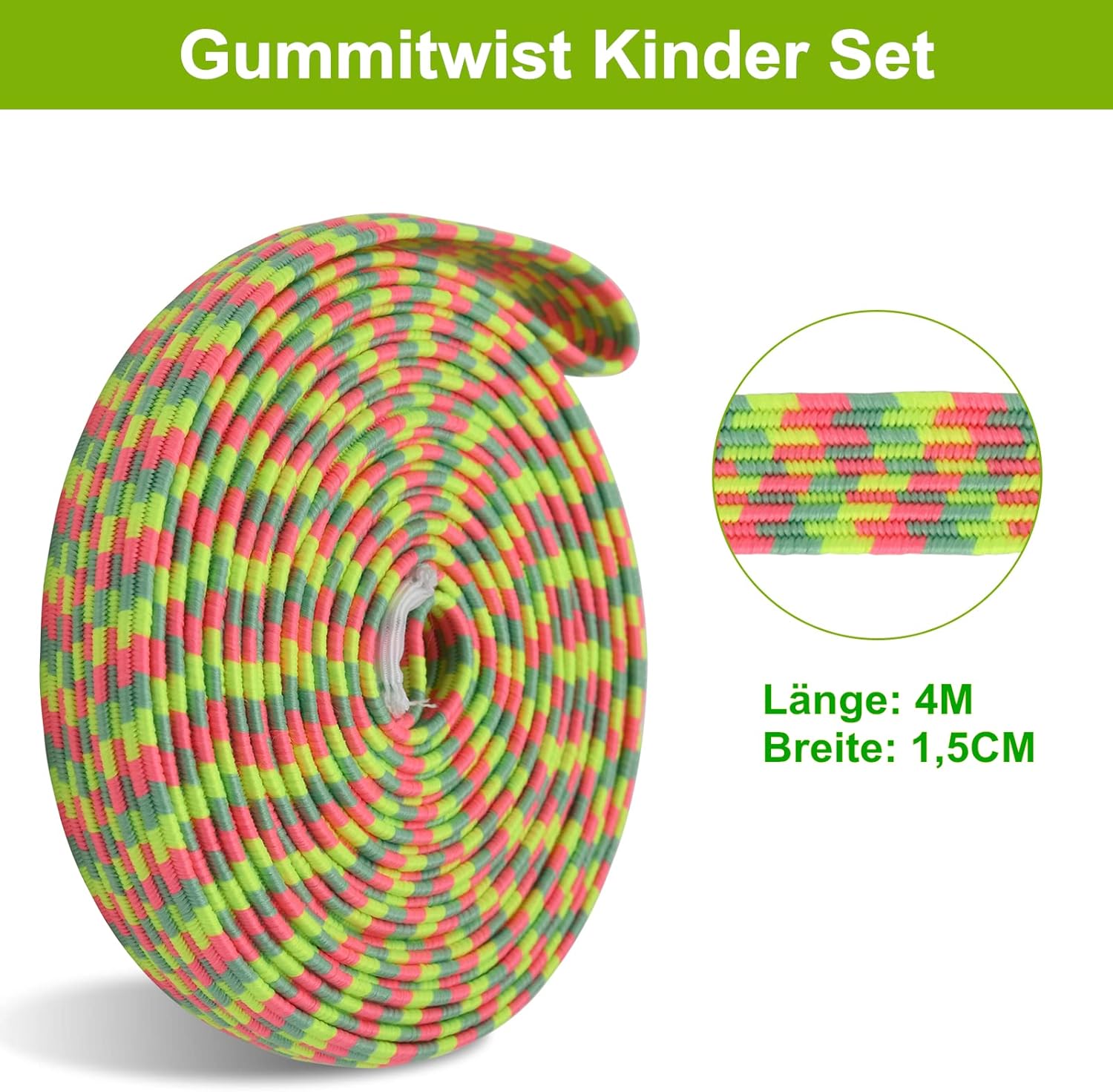Thumbnail 3 de Gummitwist Kinder Set 4 m für Hüpfer