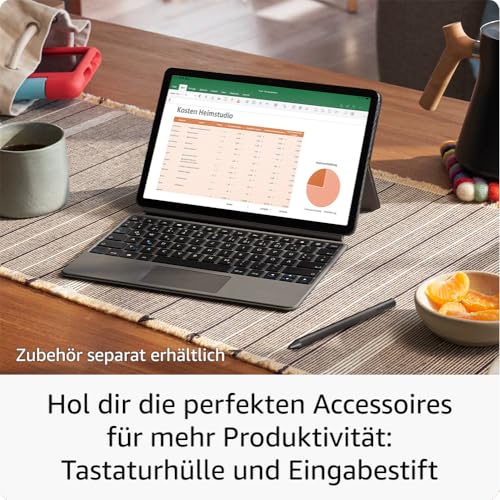 Detalle 2 de Amazon Fire Max 11-Tablet (Neueste Generation) – 11 Zoll, Octa-Core, 4 GB RAM, 128 GB, ohne Werbung, Wi‑Fi 6