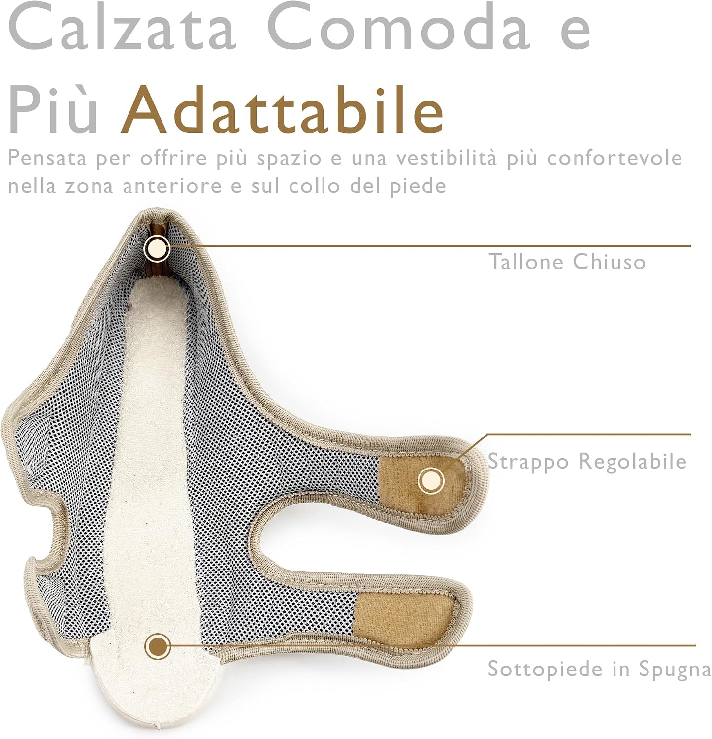 Detalle de JOMIX Ciabatte Donna Estive con Strappo Regolabili: Comfort, Stabilità e Freschezza per Casa e Giardino